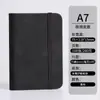 Mini Cuaderno A7 Pequeño Bloc de Notas Portátil con Bolsillo Pequeño, Cubierta de Cuero Engrosada, Cuaderno Impermeable con Tacto de Piel