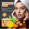 Jabón de Cúrcuma y Jengibre Lanthome Jabón de Cúrcuma Limpieza Reparadora Limpieza de Piel Jabón de Baño