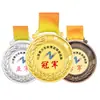 Medallas de metal personalizadas, medallas de maratón, medallas de oro, medallas hechas a medida para días deportivos de kínder, medallas y premios para estudiantes de primaria