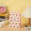 Suministro en stock Amazon cumpleaños Bolsa de regalo de papel Kraft bolsa de mano fiesta bolsa de regalo de cumpleaños bolsa de compras