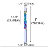 Cabo de 1/4 Revestimento Colorido Azulado Carboneto Sólido Faca de Acabamento Faca de Escultura Aço de Tungstênio Lâmina Dupla Faca Composta com Rolamento