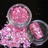 Ojos de Hada Lentejuela para Uñas Celebridad de Internet Nuevo Polvo de Brillo Degradado Tamaño Mixto Fototerapia Cristal Extensión Accesorios para Uñas Venta al por Mayor