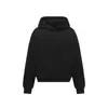 Moletom com Capuz e Bordado de Raio Americano Retro High Street Cleanfit Curto 2025 para Homens e Mulheres Jaqueta Hoodie