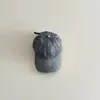 Gorra de Béisbol Otoño Sur para Niños Primavera y Otoño Sombrero de Protección Solar Color Sólido Desgastado Elegante Niños Niñas Bebés Gorra Plana