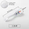 Colher estilo japonês colher de cerâmica pintada à mão colher de sopa para casa colher para ramen com cabo longo talheres atacado