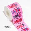 Fita de transferência térmica fita de impressão de desenhos animados fita de impressão fita de transferência térmica flor DIY ribbon roll