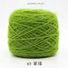 Grande Bola de Fio de Veludo de Esquilo com Fio de Seda Brilhante para Tricô à Mão, Cachecol, Chapéu, Xale de Mohair de Espessura Média Venda Direta Tricô à Mão
