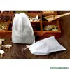 ~~Bolsa Marinar con Separador de Residuos, Bolsa Desechable No Tejida para Polvo de Medicina, Cinturón de Gasa para Hervir Medicina, Bolsa de Filtro para Preparar Té