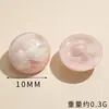 Botones Plásticos de Colores con Base Alta y Acabado Brillante con Forma de Hongo para Abrigos de Mujer y Niños, Suéteres, Cárdigans de Punto, Botones Decorativos Cosidos a Mano