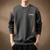 Moletom de Cor Contrastante Splicing Retro Americano de Alta Qualidade para Homens no Outono Novo 380g Pesado Solto Tendência Marca Casual Jaqueta para Homens