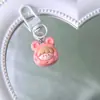 959 Novo Fofo Desenho Animado Queijo Sino Chaveiro Fivela de Porta Acessórios DIY Pingente de Presente Bolsa