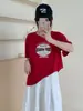 Puestos de Mercado de Trece Líneas Surtidos para Dropshipping: Camisetas de Algodón Copo de Nieve de Verano, Cuello Redondo, Corte Ajustado, Mangas Cortas Versátiles, Directo de Fábrica