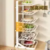 Estante de preparación de cocina, de pared para el hogar, multicapa, plegable, con bandejas para servir, estante de almacenamiento multifuncional, organizador de platos para fondue