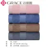 Proveedor Super Jielia Toalla Jielia 7487 Algodón Suave Absorbente Color Liso Toalla de Algodón Logo Bordado