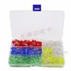 F5 Diodo emisor de luz LED de 5 mm Tubo emisor de luz en caja Rojo Amarillo Verde Blanco Azul 5 colores total 500 solo enviar caja