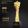 Troféu de Cristal em Resina Feito Sob Medida para Competições de Dança, Prêmios Infantis, Funcionários Destaques, Equipes de Empresa, Competições de Canto e Dança
