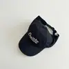 Sombrero de Verano para Niños Qiunan Estilo Nuevo Transpirable con Parte Superior Abierta Protección Solar Macaron Visera Gorra de Béisbol para Bebé