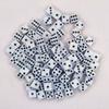 Em estoque 8MM mini dados coloridos de canto quadrado extra pequenos dados de pontos em estoque acessórios de jogo adereços mágicos dados