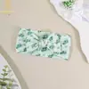 Accesorios para el Cabello de Bebé Europeos y Americanos, Diadema con Estampado Digital Infantil para Proteger la Fontanela, Diadema Ancha de Nylon Elástico para Bebé