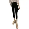 Pantalones de tiburón de fitness de alta elasticidad para mujer que ciñen la cintura, para el commute de primavera, talla grande para figura de 100 kg, pantalones deportivos casuales que estilizan la figura