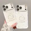 Funda Cadena Gato Estrella Adecuada para iPhone 17 Promax Carcasa iPhone 15 Patrón de Concha 16 Cobertura Total 14 Anticaídas