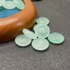 Tipo Gelo Basha Montanha Gelo Cor Clara Fivela Pacífica Pingente Pingente de Jade Acessórios de Joias Colar Pulseira Atacado