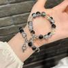 Novo Estilo Pulseira de Miçangas Laço Periférico Nicho Avançado Design de Pulseira Miçangas Doce Pulseira de Namorada Estilo Ins