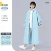 Impermeable para adultos para patinetes eléctricos, estilo largo, a prueba de lluvia, unisex, poncho de lluvia para montar, impermeable para vehículos eléctricos, engrosado y ampliado para protección contra lluvia intensa