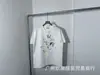 Novas Camisetas Estampadas Casuais de Manga Curta Série Casablanca Casa Primavera/Verão 2026 para Homens e Mulheres, Modelos de Exportação
