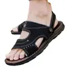 Sandálias Antiderrapantes para Homens, Sola Macia Massageadora, Nova Moda de Verão, Estilo Quente Casual, Sandálias de Praia Resistentes ao Desgaste para Homens