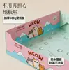 Caja de arena plegable desechable para gatos, inodoro de papel portátil para gatos, caja de arena de emergencia para mascotas para viajes, personalizable