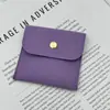 Bolsa de Joias com Botão de Pressão Estilo Minimalista Transfronteiriço Veludo de Microfibra Sintética Design Único, Saquinho para Joias, Embalagem Colecionável