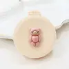 Peine de cojín de aire mini lindo pequeño portátil para niña peine pequeño plegable peine de bolsa de aire peine de masaje espejo integrado