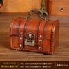 Mini Caixa de Armazenamento Vintage Estilo Chinês Caixa de Joias Embalagem de Joias Caixa de Presente Artesanato em Madeira Adereços de Cinema e Televisão