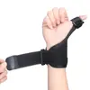 Cinturón de Fijación de Muñeca y Dedo Cubierta Protectora Articulación del Pulgar Esguince de Muñeca Placa de Aluminio Protector de Dedo Fijo