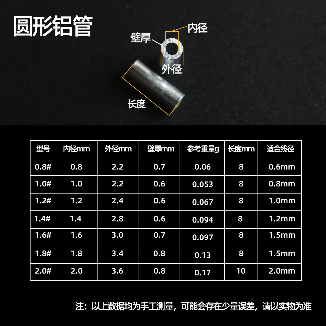 单管最新尺寸表2026