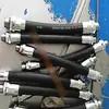 Accesorios para dispensadores de combustible: Ensamblaje de Tubería Corta Conductora Electrostática de 6 Puntos de 1 Pulgada, Válvula de Cierre, Indicador de Nivel Móvil o Conector Fijo