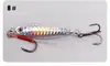 Escama de Peixe Caindo Marca Cavalo Chapa de Ferro Tiro Longo Isca Luya Robusto Biónico para Robalo Isca de Chumbo Três Iscas Artificiais Luya