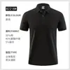 Color sólido cuello solapa ropa de trabajo logo algodón camisa cultural fresca transpirable polo Solona fábrica de herramientas estampado