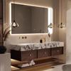 Nuevo Estilo Chino Pizarra Cerámica Lavabo Sin Costuras Combinación Mueble de Baño Lavabo Lavamanos Mueble de Baño
