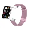 Adecuado para Xiaomi 8Pro/9Pro Redmi Watch 4/5/6 Conector Metálico + Correa de Malla de Acero con Hebilla