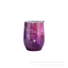 Comercio Exterior Taza de Acero Inoxidable al Vacío de 12 oz para Vino Tinto Cerveza Taza con Forma de Huevo Cáscara de Huevo Taza de Café con Aislamiento Frío