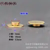 Arte de Uñas Rotatorio DIY Accesorios para el Cabello Anillo Joyería 4*5mm 8*10 Rodamientos de Micro Joyería Recubiertos de Cobre Antioxidante