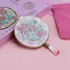 Fabricante Espejo de Mano Pequeño Fresco Espejo de Maquillaje Celebridad de Internet Panda Souvenir Cultural y Creativo de Xi'an Artesanías de Viaje Venta al por Mayor