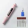 Pluma Multifuncional 2 en 1 para Pulir Transfronteriza, Lámpara UV, Lijadora Eléctrica de Uñas, Lámpara de Fototerapia, Máquina Pulidora de Uñas