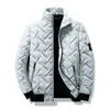 2026 Nueva Chaqueta para Hombre Otoño e Invierno Abrigo de Algodón Estilo Coreano Moderna Corta Cuello Alto Ligera Chaqueta de Algodón Sitio Independiente de Amazon