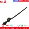 Abraçadeira de Cabo Fixo Tipo Dividido com Grampo para Tubo Abraçadeira de Cabo Automotiva 156-01570/T50Sosft8-Eoc1A