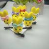 Lindos Pinzas para el Cabello de Patitos Amarillos, Moños en Forma de Corazón, Gafas de Sol, Sombreros de Corona, Accesorios para la Cabeza de Patos y Pollitos Amarillos, Juguetes, Regalos de Vendedor Ambulante