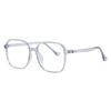 2543 Espejo Plano Gafas Ultraligeras para Mujer Estilo Campus Puro Estudiante Marco Grande Anti-Luz Azul Montura de Gafas Venta al por Mayor