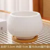 Maceta de Cerámica Simple para Uso Doméstico con Plato, Venta al por Mayor Transfronteriza Temu, Específicamente para Orquídeas Phalaenopsis y Plantas Suculentas